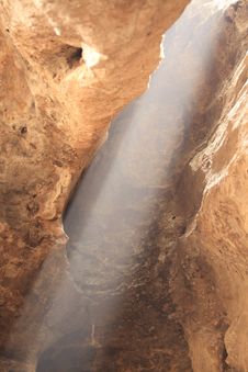 Light Through The Cave Royalty Free Stock Photo Light Through The Cave Royalty Free Stock Photo