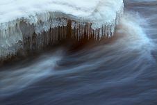 Water Flow Closeup Royalty Free Stock Image Water Flow Closeup Royalty Free Stock Image