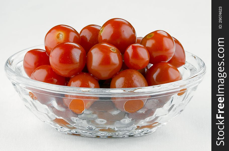 The Salad Bowl With Marinated Tomatoes