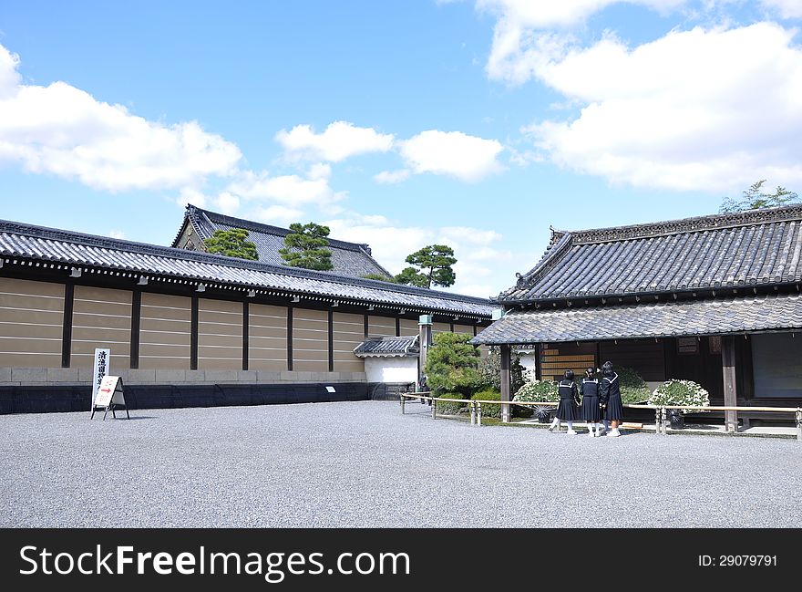 Ancient Japanese Architecture, Kyoto, Japan