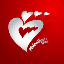 Abstract Paper Hearts Stock Images Abstract Paper Hearts Stock Images