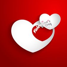 Abstract Paper Hearts Royalty Free Stock Photo Abstract Paper Hearts Royalty Free Stock Photo