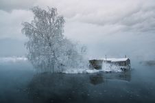 Fishing Hut Stock Photo Fishing Hut Stock Photo