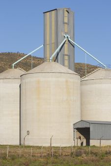 Wheat Silos Stock Images Wheat Silos Stock Images