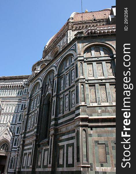 The cathedral in florence italy