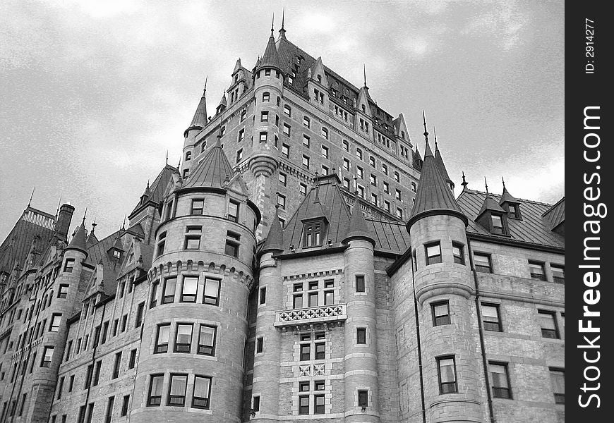 Fairmont Le Chateau Frontenac in Quebec, Canada. Fairmont Le Chateau Frontenac in Quebec, Canada.