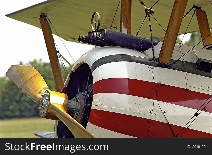 WWI American Fighter Plane restored at Old Rhinebeck Aerodome