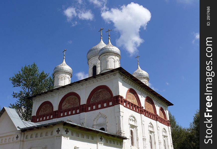 Church; kirk; religion; dome; cross; orthodoxy; temple; cathedral; chapel; sky; heaven