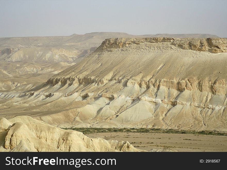 Sand Dunes Sede Boker Desert,