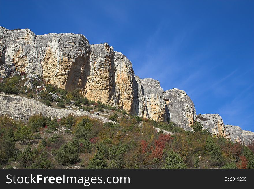 Mountain for climbing tourists in Ukraine. Mountain for climbing tourists in Ukraine