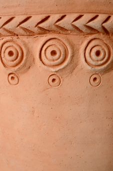Clay Detail Royalty Free Stock Image Clay Detail Royalty Free Stock Image