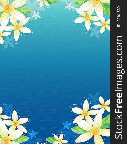 Abstract floral background illustrations for layout. Abstract floral background illustrations for layout
