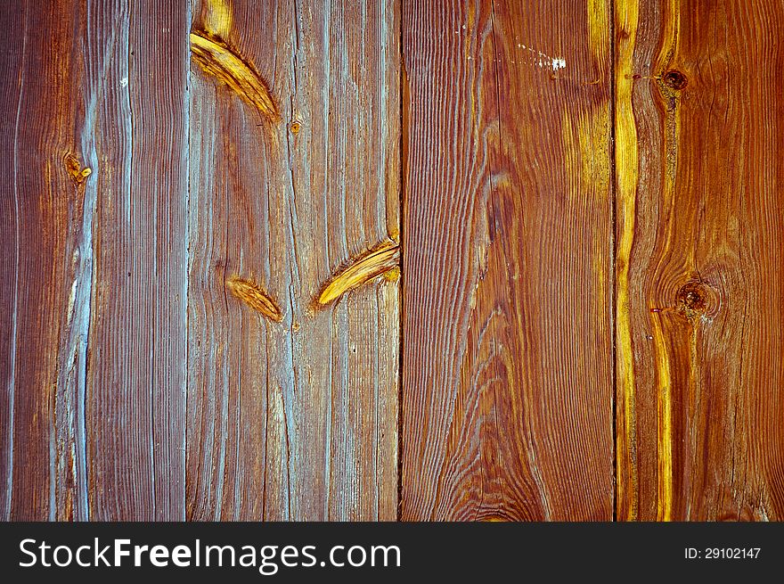 The brown wood texture