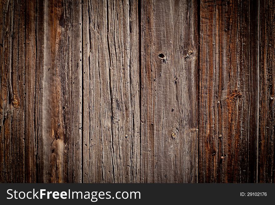 The brown wood texture. Background.