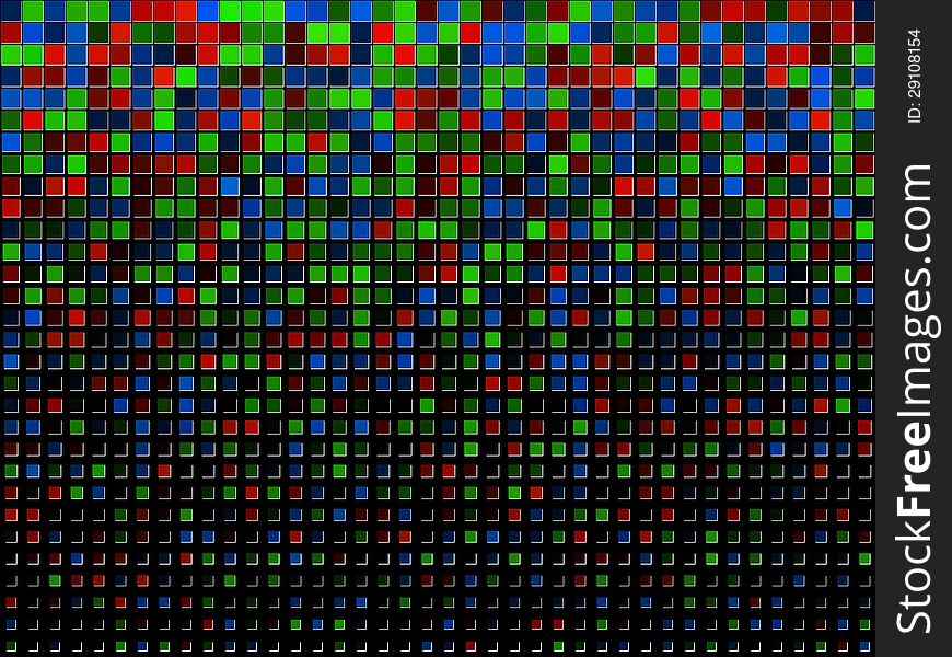 Color Cell Pattern
