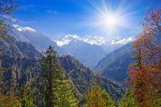 Himalayas Landscape, Nepal Stock Photography Himalayas Landscape, Nepal Stock Photography