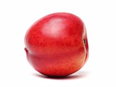 Single Nectarine Isolated Royalty Free Stock Images Single Nectarine Isolated Royalty Free Stock Images