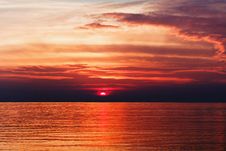 Beautiful Sunset Royalty Free Stock Image
