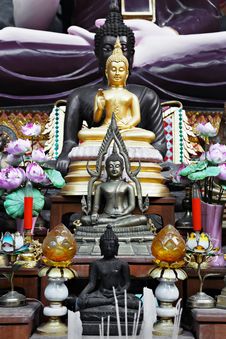 Golden Buddha Stock Photography Golden Buddha Stock Photography