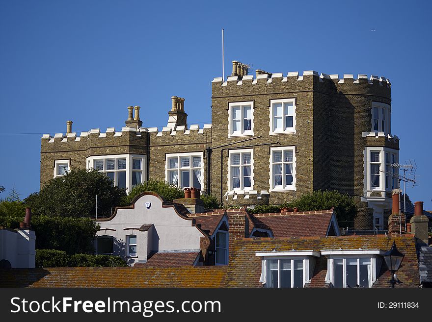 View of Bleak House in Broadstairs, Kent. View of Bleak House in Broadstairs, Kent
