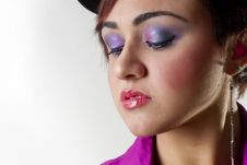 Make Up Portrait Stock Photography Make Up Portrait Stock Photography