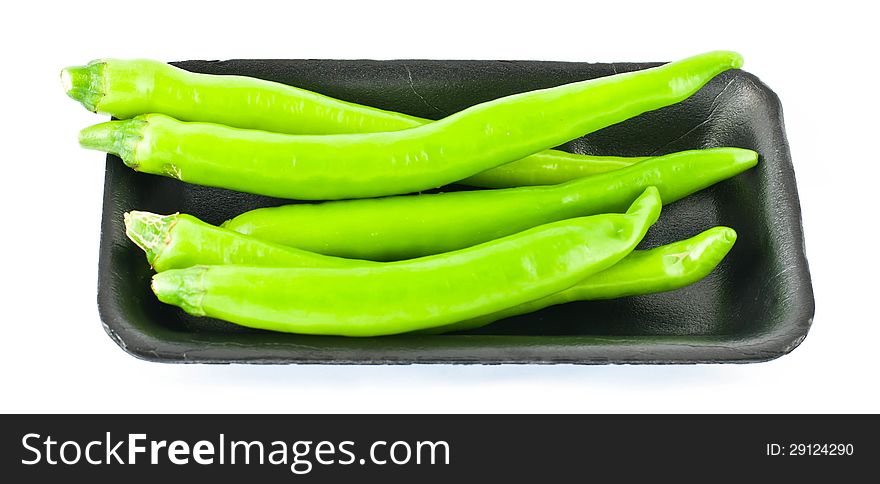 Green Pepper Isolated