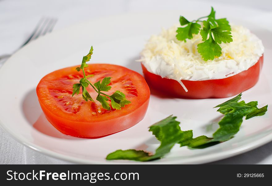 Salad With Tomato