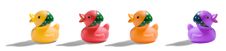 Colourful Rubber Duck Banner Stock Photos