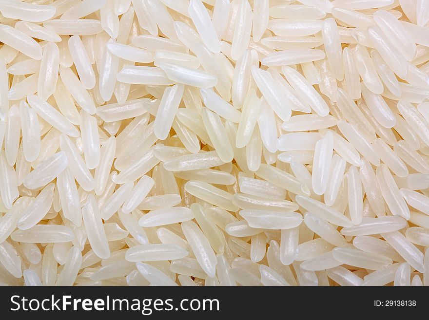 Raw Jasmine Rice.