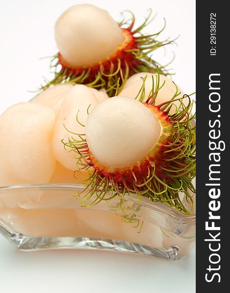 Rambutan, Asia Fruit, Thailand Sweet Fruit.