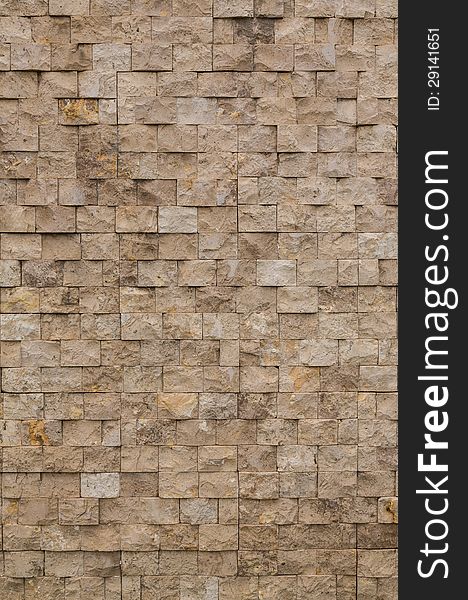 Ancient stone wall texture as background