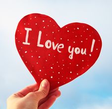 Heart In The Sky In The Rays Of The Sunset Royalty Free Stock Photo Heart In The Sky In The Rays Of The Sunset Royalty Free Stock Photo