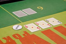 Poker Cards Stock Photography
