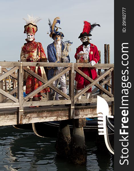 Carnival mask in Venice, Italy. Carnival mask in Venice, Italy