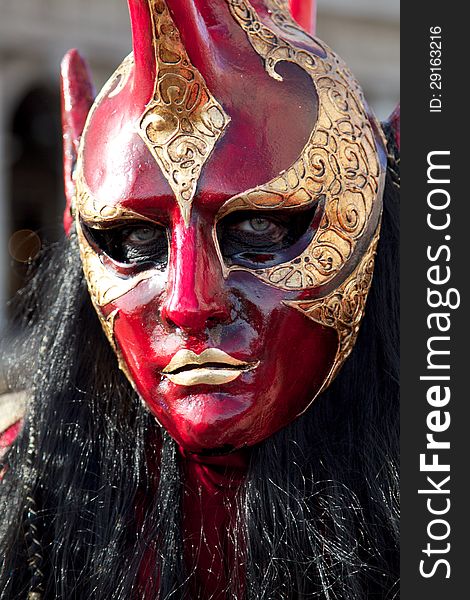 Venice carnival mask