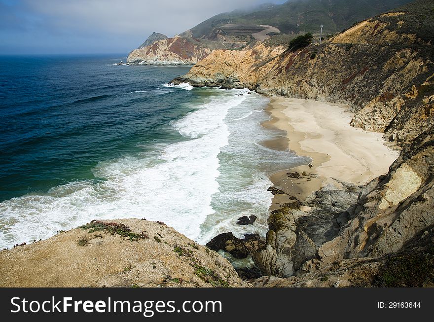 Big Sur coastline in California