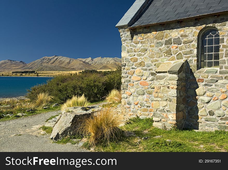 Church of the Good Shepherd, Lake Tekapo, South Island,New Zealand. Church of the Good Shepherd, Lake Tekapo, South Island,New Zealand