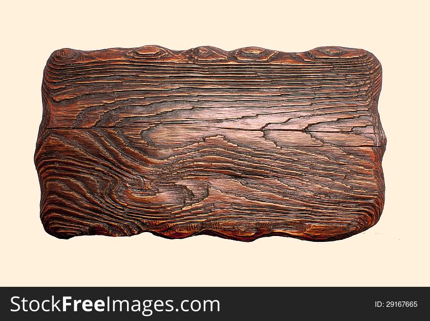 Wood texture frame brown background
