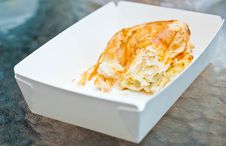 Tuna Puff Half Royalty Free Stock Photography Tuna Puff Half Royalty Free Stock Photography