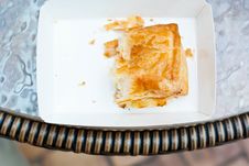 Tuna Puff Half Stock Image Tuna Puff Half Stock Image