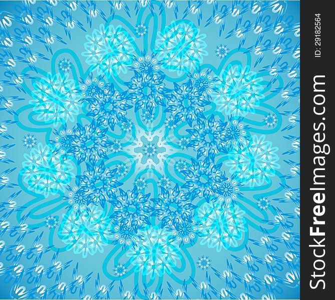 Background light blue flowers abstract. Background light blue flowers abstract