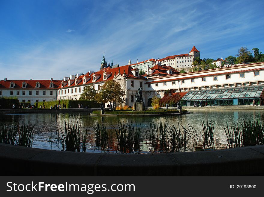 Prague - Wallenstein Garden and Prague Castle, Hradcany