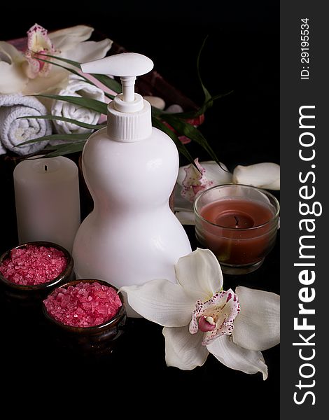 White Orchids And Spa Treatment Products