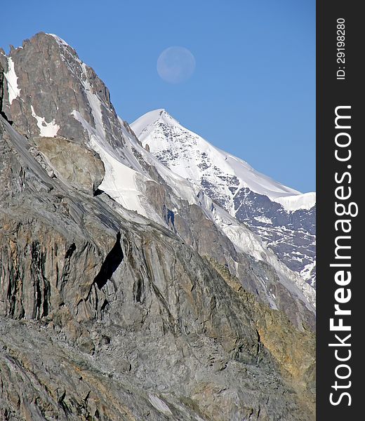 View Of The Mountains In The Caucasus