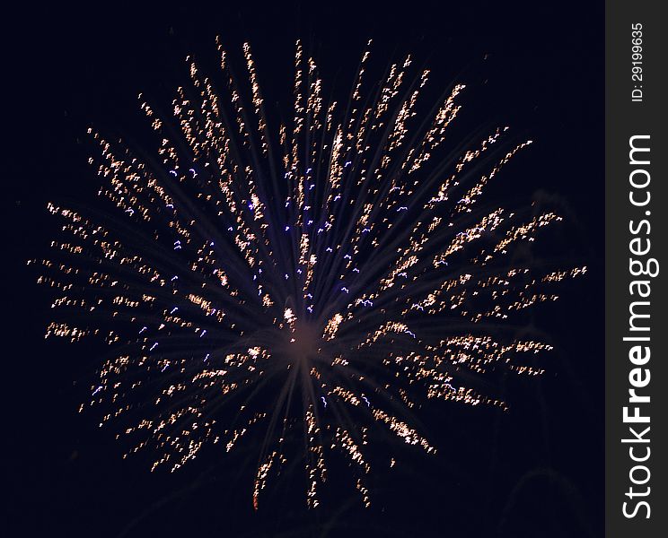 Beautiful fireworks