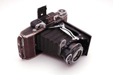 Old Roll-film Camera Stock Photos Old Roll-film Camera Stock Photos
