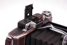Old Roll-film Camera Royalty Free Stock Photo Old Roll-film Camera Royalty Free Stock Photo