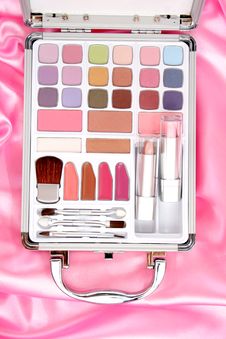 briefcase makeup kit