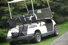 Golf Car Royalty Free Stock Photo Golf Car Royalty Free Stock Photo