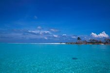 Tropical Island Paradise Stock Photography
